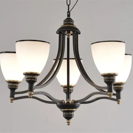 lustre en verre moderne pour un éclairage élégant