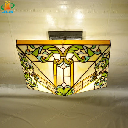 Plafonnier marocain rétro en verre fait main pour enfants — LZ4D7XQ