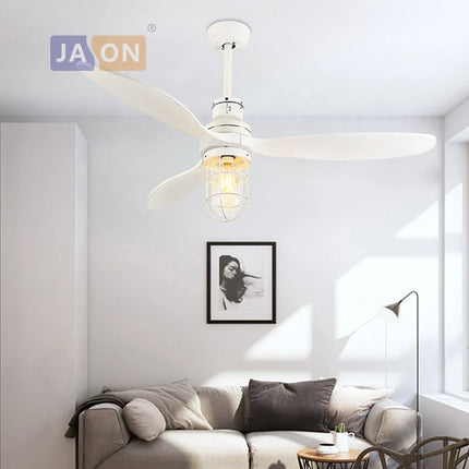 Plafonnier industriel en fer et bois avec éclairage LED intégré — LZ4X9P2