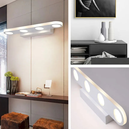 Applique murale LED pour miroir salle de bain 10W-15W lumière blanc chaud et jour AC110V-220V — LZ4X9M