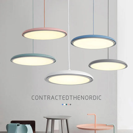 Suspension LED au design nordique post-moderne — LZ4X9T