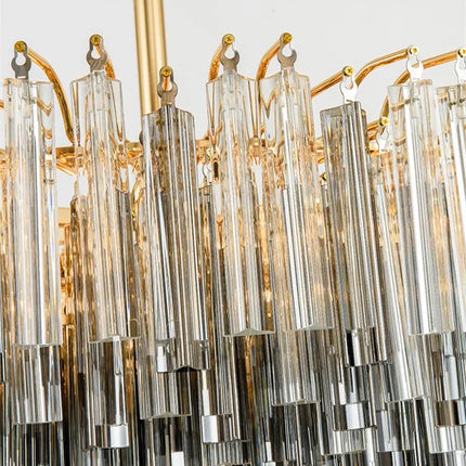 Lustre en verre cristal au design post-moderne pour intérieur — LZ4X9T