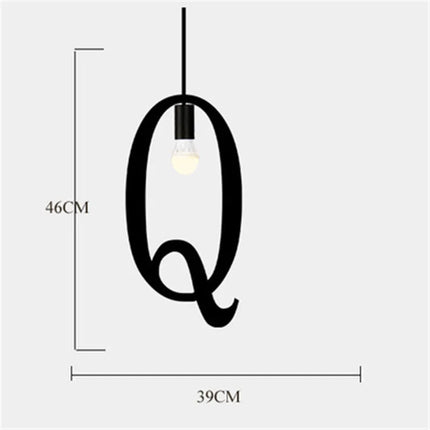 Suspension nordique décorative DIY pour loft et bar — LZ4X9JQ