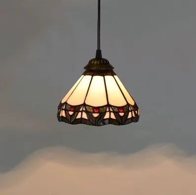 Suspension colorée au style méditerranéen d’inspiration marocaine — LZ4F7Q2