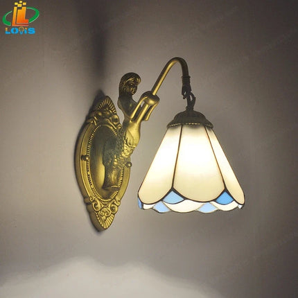 Applique murale poisson au design méditerranéen pour intérieur — LZ4X9W