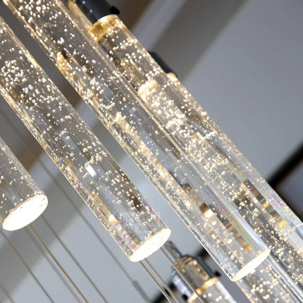 Lustre spirale LED XL pour éclairage intérieur élégant — LZ4P9XQ