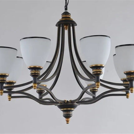lustre en verre moderne pour un éclairage élégant