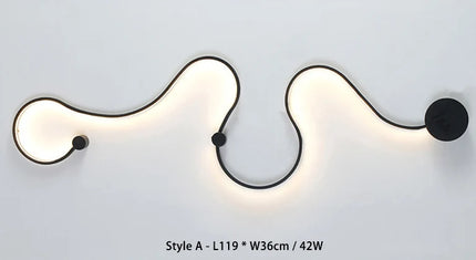 Applique murale LED moderne pour décoration intérieure élégante — LZ4X9M