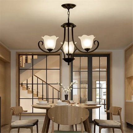 Suspension en verre pour éclairage intérieur moderne — LZ4G7X9