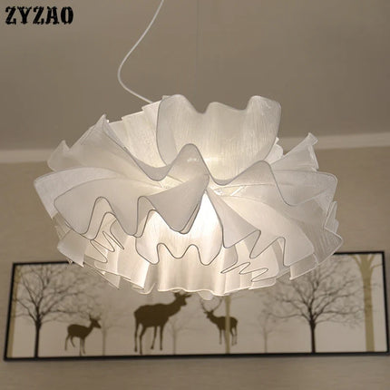Suspension en tissu style nordique pour éclairage romantique — LZ4X9P