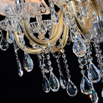 Lustre en cristal moderne pour éclairage élégant et raffiné — LZ4X9P2