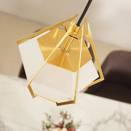 Suspension LED en verre diamant au design nordique moderne — LZ4X9P2Q