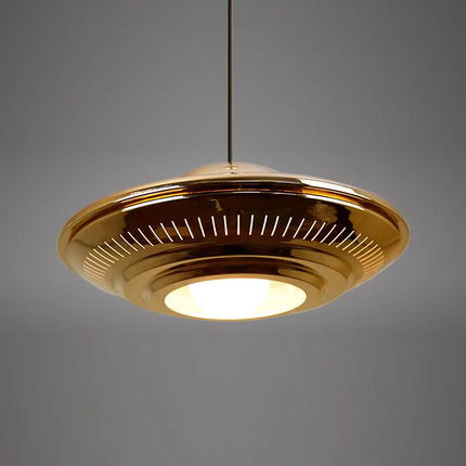 Suspension UFO moderne en métal plaqué décoratif — LZ4X9T