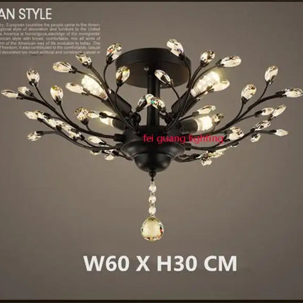 Lustre en cristal rétro pour boutique créative et originale — LZ4X9T