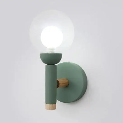 Lampe de chevet en verre au design nordique pour salon et hôtel — LZ7FQ2