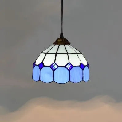 Suspension colorée au style méditerranéen d’inspiration marocaine — LZ4F7Q2