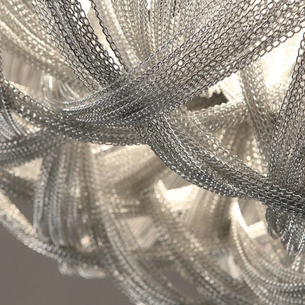 Plafonnier en aluminium avec pampilles et ampoule LED intégrée — LZ4X9P