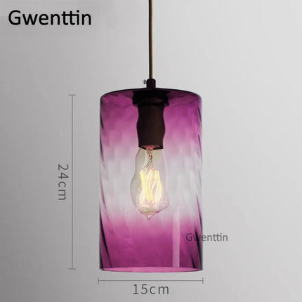 Suspension moderne en verre teinté pour intérieur — LZ4X9T