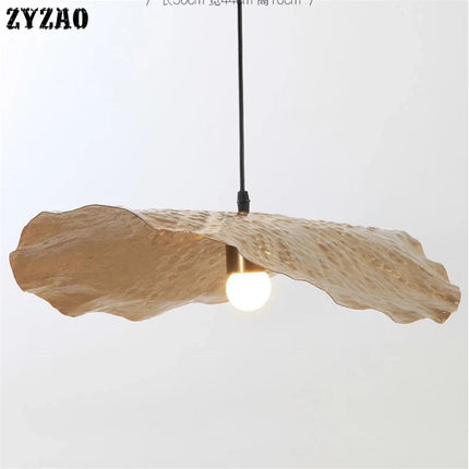 Suspension en métal au design lotus nordique pour intérieur — LZ4X9M