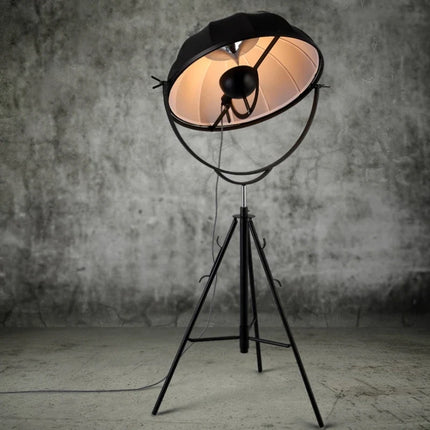 Lampadaire moderne en métal avec abat-jour en tissu GZMJ Satellite — LZ4X9P2