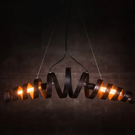 Suspension vintage en fer forgé pour intérieur — LZ4P9XQ2