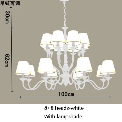 Lustre suspension vintage en fer noir style industriel — LZ4P9X
