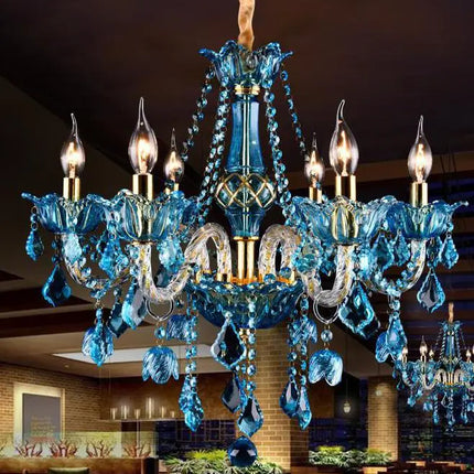 Lustre en cristal pour suspension de restaurant et café — LZ4X9P