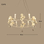 6 têtes / Diamètre 32cm