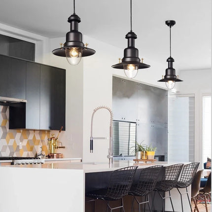 Suspension industrielle minimaliste pour intérieur moderne — LZ4X9P