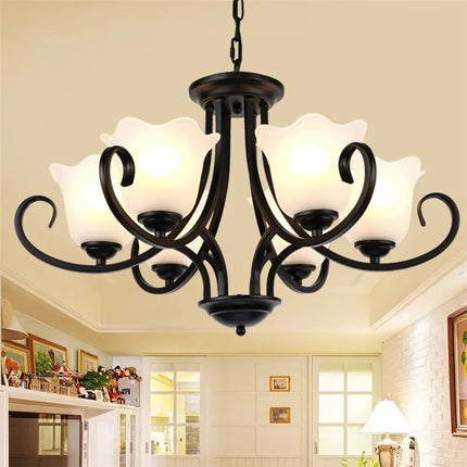 Suspension en verre pour éclairage intérieur moderne — LZ4G7X9