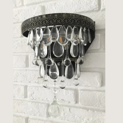 Applique murale en cristal rétro pour intérieur et extérieur — LZ4X9T2