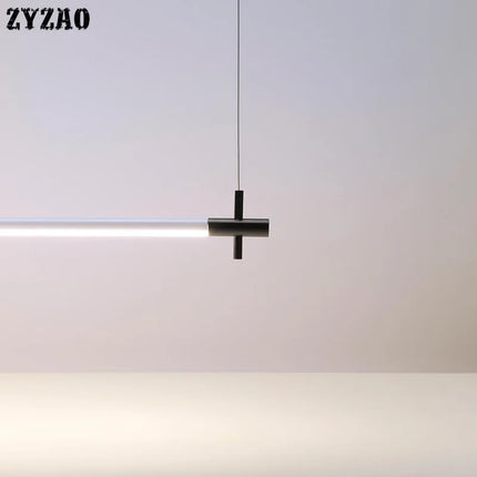 Suspension LED moderne à bande au design minimaliste polyvalent — LZ4XJ7