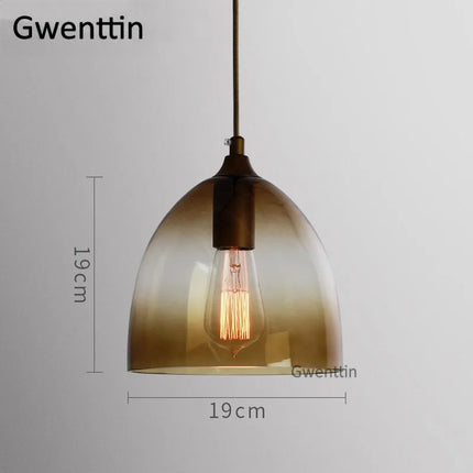 Suspension moderne en verre teinté pour intérieur — LZ4X9T