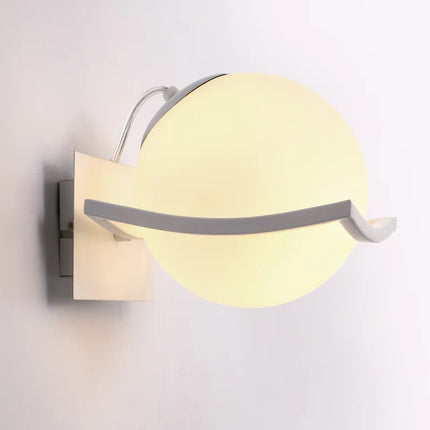 Applique murale LED boule de verre style nordique pour salon et salle de bain — LZ4X9P2