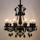 10 lumières A noir / Lumière chaude / CHINE