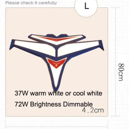 Lustre LED moderne pour décoration intérieure élégante — LZ4XJ9