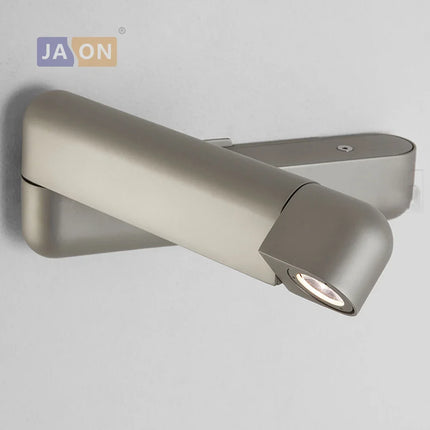 Applique murale LED nordique rotative sans fil avec interrupteur — LZ4X9P2
