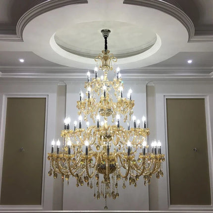 Lustre moderne en cristal pour éclairage élégant et raffiné — LZ4X9Q2
