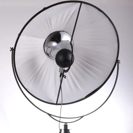Lampadaire moderne en métal avec abat-jour en tissu GZMJ Satellite — LZ4X9P2