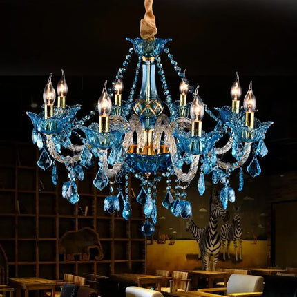Lustre en cristal pour suspension de restaurant et café — LZ4X9P