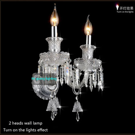 Lustre moderne en cristal avec éclairage LED élégant — LZ4X9T2