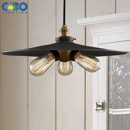 Suspension vintage en fer pour éclairage intérieur bar et boutique — LZ4P7X