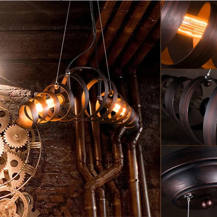 Suspension vintage en fer forgé pour intérieur — LZ4P9XQ2
