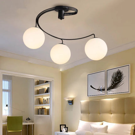 Plafonnier LED créatif au design moderne pour intérieur élégant — LZQ7N2