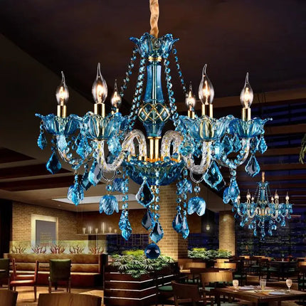 Lustre en cristal pour suspension de restaurant et café — LZ4X9P