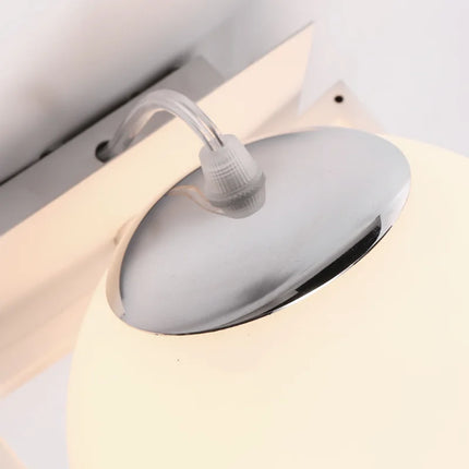 Applique murale LED boule de verre style nordique pour salon et salle de bain — LZ4X9P2