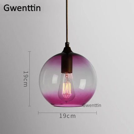 Suspension moderne en verre teinté pour intérieur — LZ4X9T
