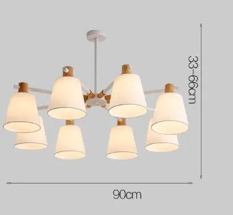 Lustre suspension LED au design nordique moderne — LZ4X9P2