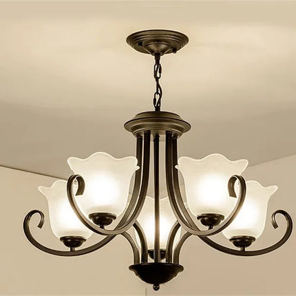 Suspension en verre pour éclairage intérieur moderne — LZ4G7X9