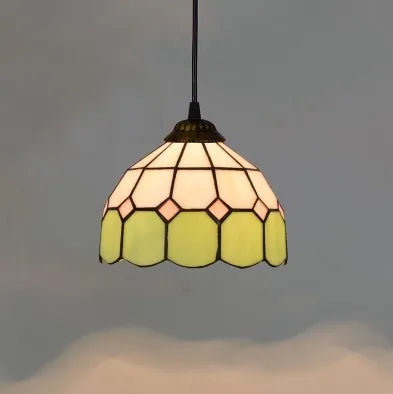 Suspension colorée au style méditerranéen d’inspiration marocaine — LZ4F7Q2